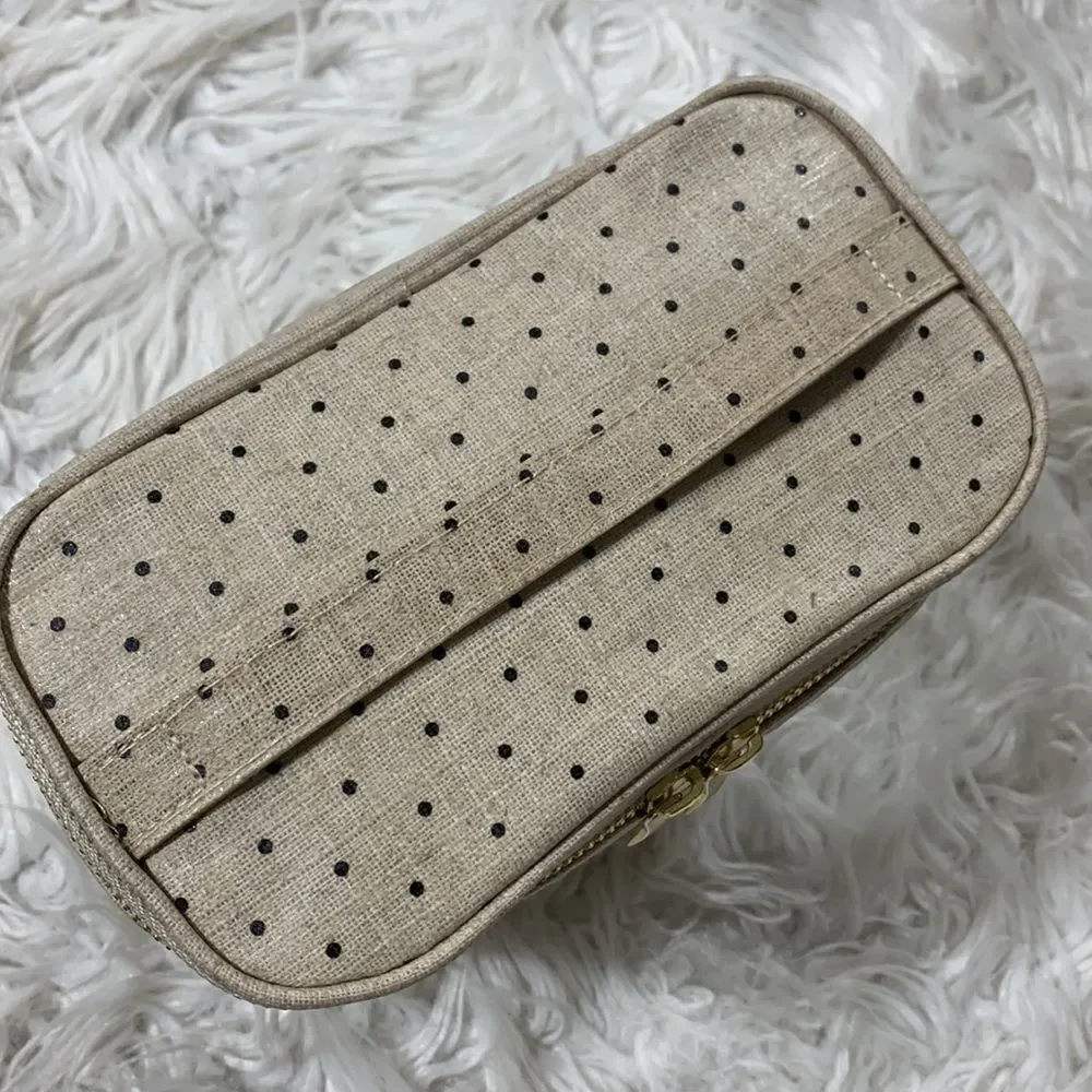 KATE Spade out to lunch lunch BDG polka dot top handle zip closure women’s